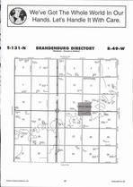 Brandenburg Township, Keystone, Great Bend, Directory Map, Richland County 2007